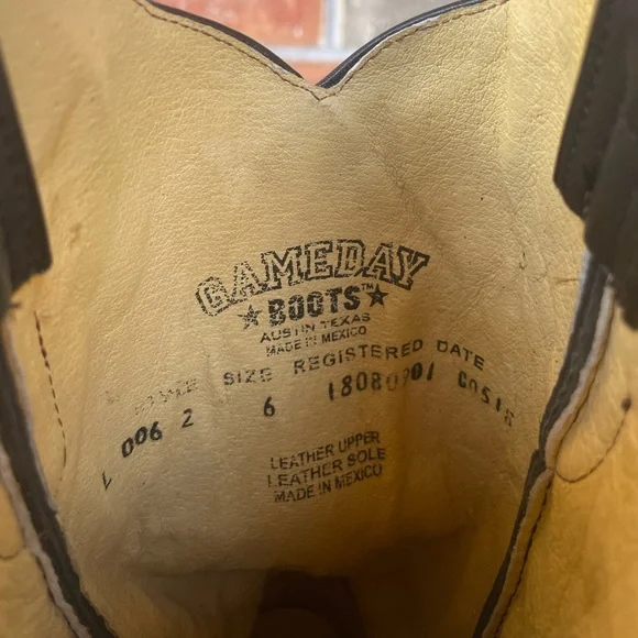 SMU Mustangs Gameday Cowboy Boots - Picture 6 of 7